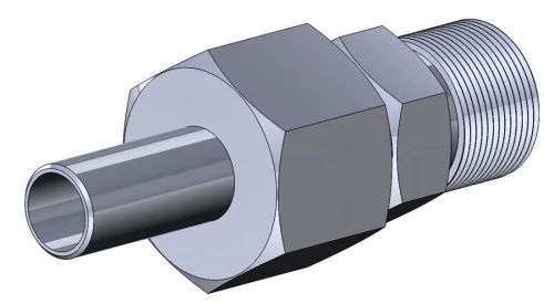 СШВ-14-R1/4" Ст.20 Соединение ввертное с шаровым ниппелем УТ000016905