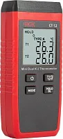 RGK CT-12+TR-10W+TR-10S Термометр с зондом TR-10W и поверхностным зондом TR-10S с поверкой УТ000020169