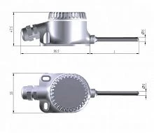 ДТС045-Pt100.В3.630 L=630мм d=10мм УТ000017391