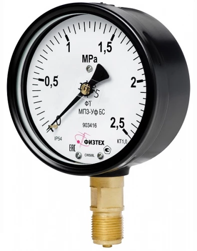 МП3-Уф 1 МПа кл.1,0 IP54 М20х1,5 БС УХЛ1 УТ000005086